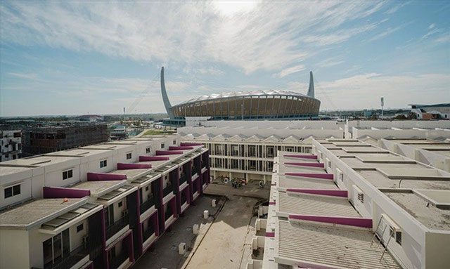  The athletes' village of SEA Games 32 can accommodate only 3,500 people. 