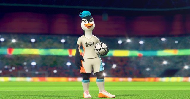 Tazuni mascot for the 2023 Women's World Cup