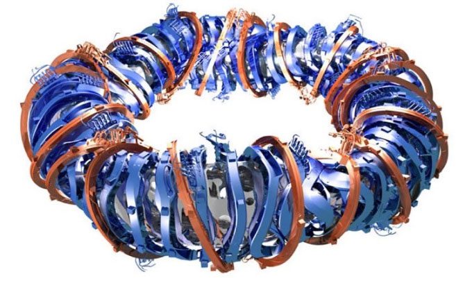 Design of the Wendelstein 7-X stellarator reactor.
