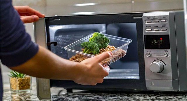 Microwaves help you cook or reheat food in just a few minutes.
