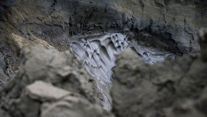 Ancient ice in the Russian Far East melting rapidly