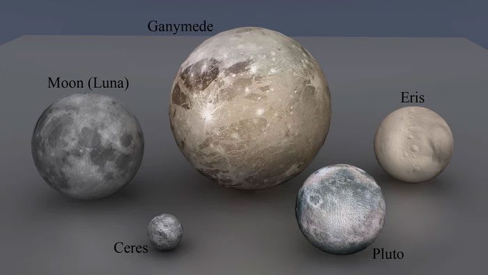 Jupiter’s moon Ganymede is almost a planet in its own right.