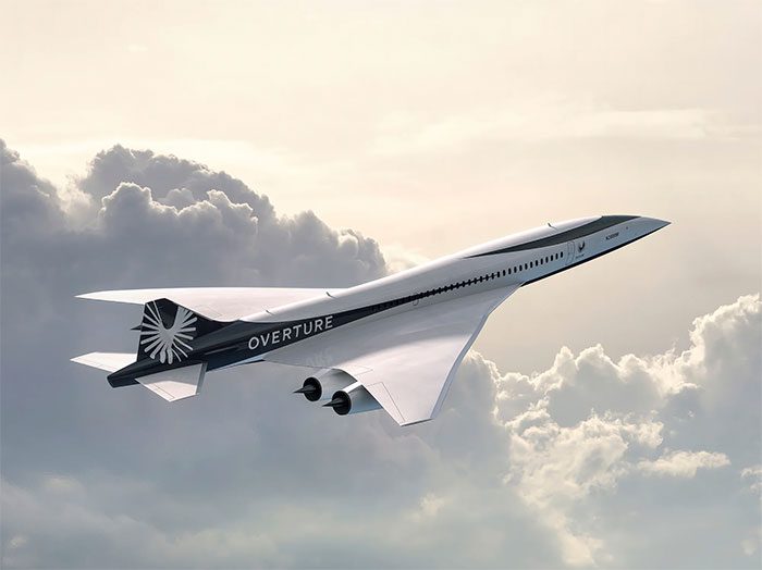 Latest image of the Overture aircraft.
