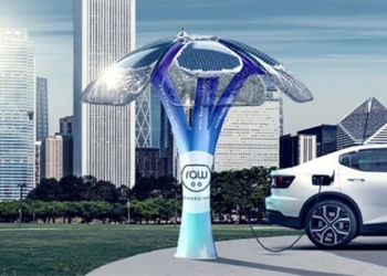 metallic dragon tree 7m enhances electric vehicle aesthetic 127778