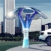 metallic dragon tree 7m enhances electric vehicle aesthetic 127778