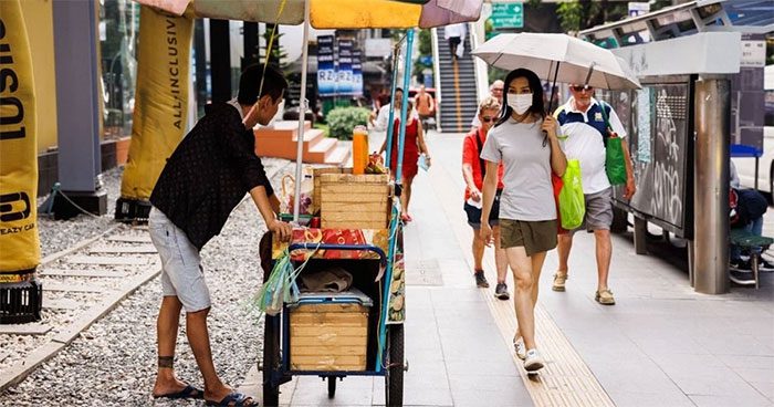 The intense heat waves currently are causing very different impacts.