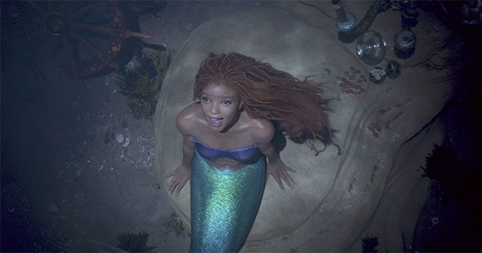 Halle Bailey spent about 12 to 14 hours for the crew to style her hair