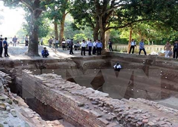 new discovery at religious cultural and commerce crossroads in ocean snail in an giang province 128832