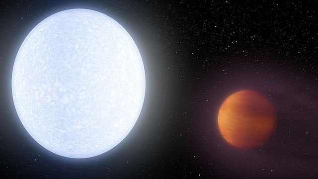 Rare earth metal terbium found in the atmosphere of KELT-9b.