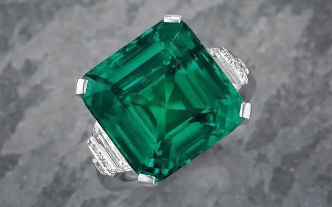 The Rockefeller Emerald is the largest and most perfect emerald in the world