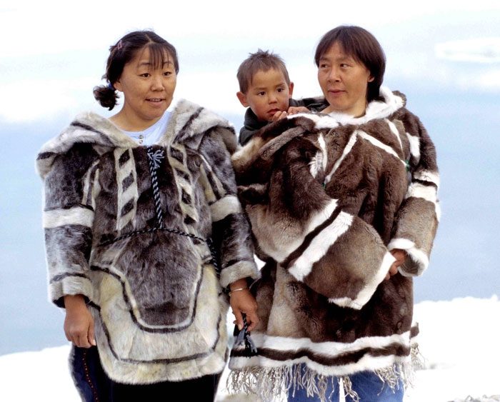 Inuit language is classified among the Eskimo-Aleut languages.