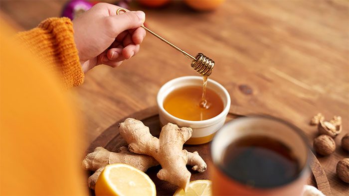Ginger Honey Water