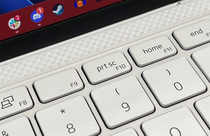 Print Screen key on a computer.