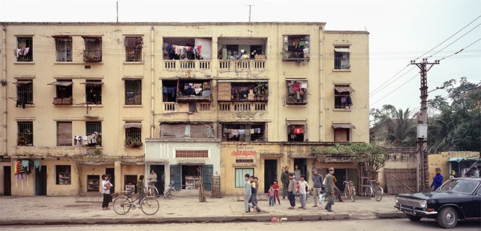 127 Giang Vo Apartment Complex in 1988.