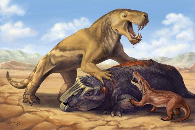 Inostrancevia Permian Beast