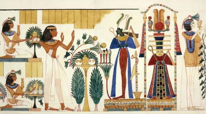 Linen is an ideal material for the hot climate of Egypt.