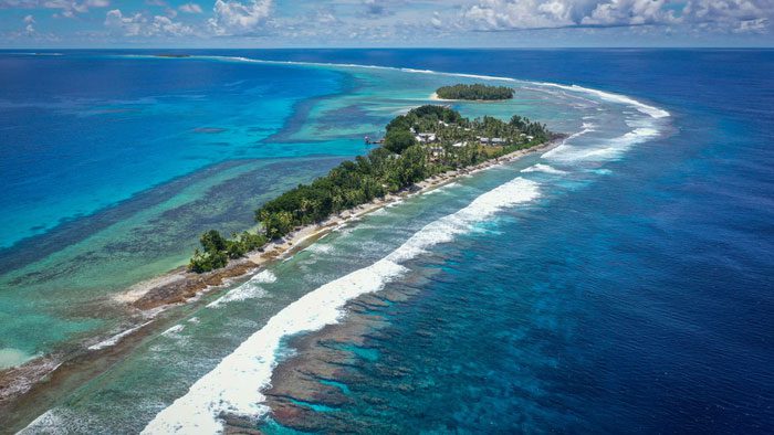 The geography of Tuvalu lends it a unique and tranquil charm.