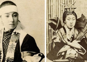 rare photos showing the captivating beauty of the ancient female samurai 127807