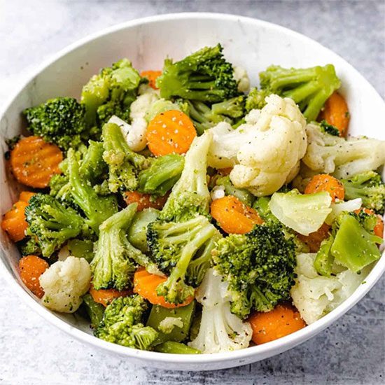 Vegetables typically have low calories and glycemic index but are rich in fiber beneficial for digestion