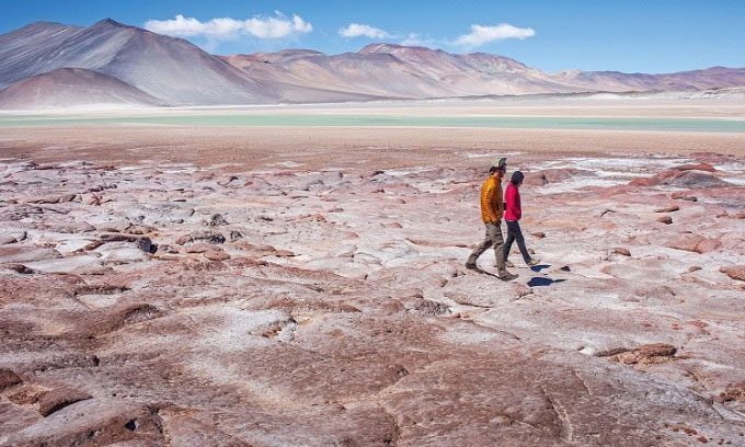 The Atacama Desert in Chile is one of the driest places on Earth.