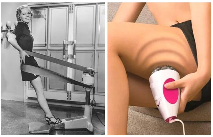 Fat melting machine from 1928 and now