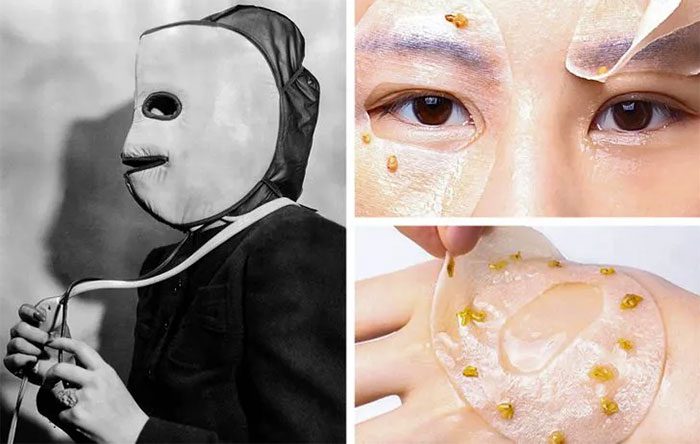 Moisturizing masks have been simplified for greater convenience