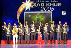 Sao Khuê 2006: Awarding stars to winning software products