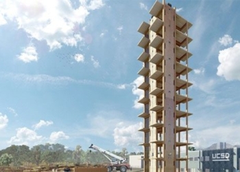 scientists researching 10 story wooden building earthquake resistant 126831