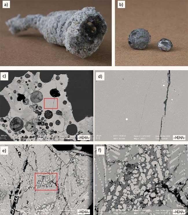 "Fossilized lightning" discovered in the USA