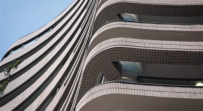 The starting price for a niche in this building can reach $53,000.