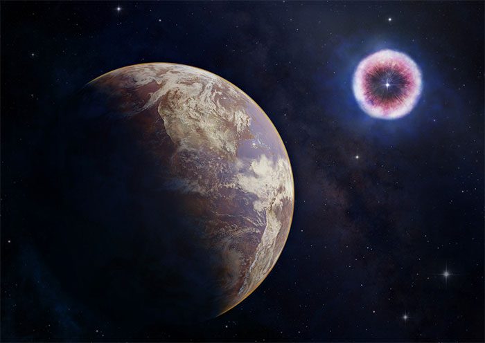 Supernovae can attack Earth-like planets