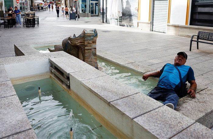Unusual heatwaves are a consequence of climate change.