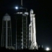 spacex spacecraft launching into space 128953