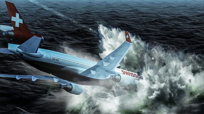 The plane crashed into the Atlantic after losing radar contact