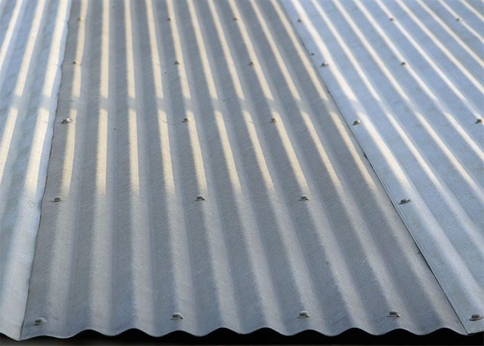 These fiber cement sheets for roofing contain harmful asbestos.