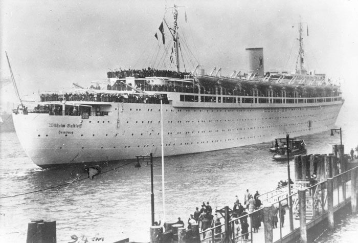 Though smaller, it carried four times the number of passengers as the Titanic.