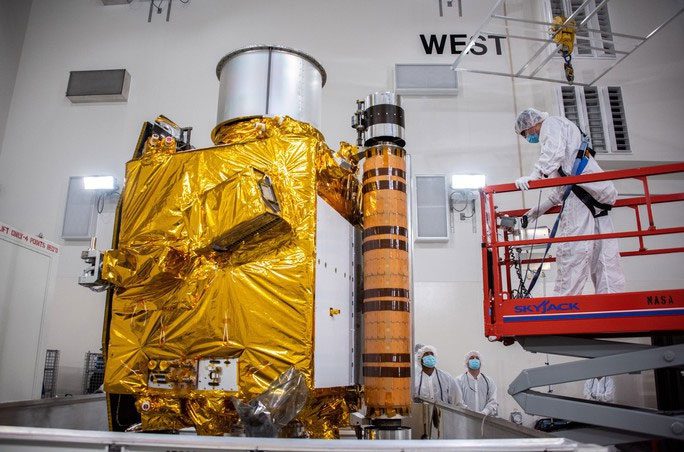 NASA's DART spacecraft before launch and its daring mission