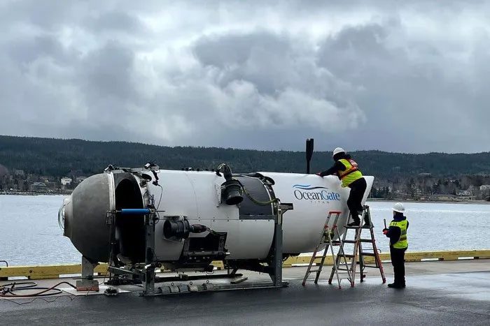 The Titan submersible is considered the only vessel capable of taking 5 people to a depth of 3,800 meters.