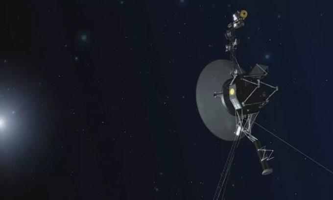 Voyager 2 drifting in interstellar space since November 2018.