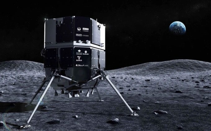 Hakuto-R spacecraft