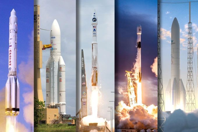 The US leads in the production and operation of reusable rockets.