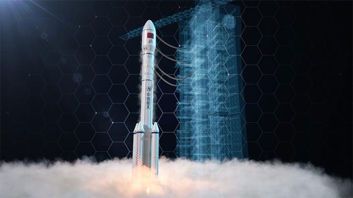 China's Long March 6 rocket.