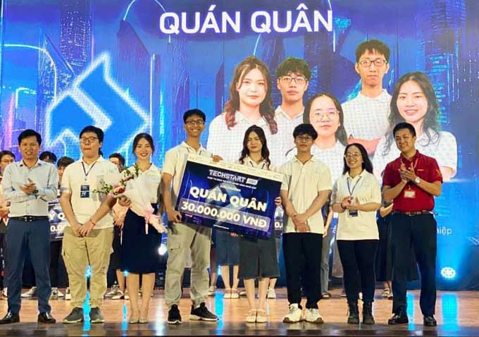 The Coffuel project won the championship in the technology startup competition.