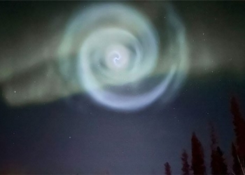 the appearance of strange blue snails in the alaska sky 127005