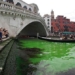 the water at venice canal unexpectedly changes to green 127762