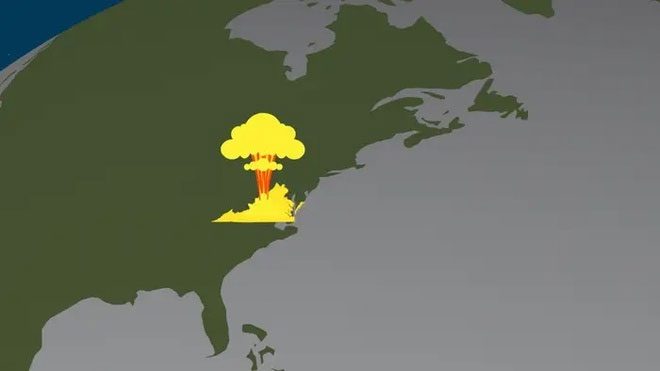 Meteorite must have a diameter of over 800m.