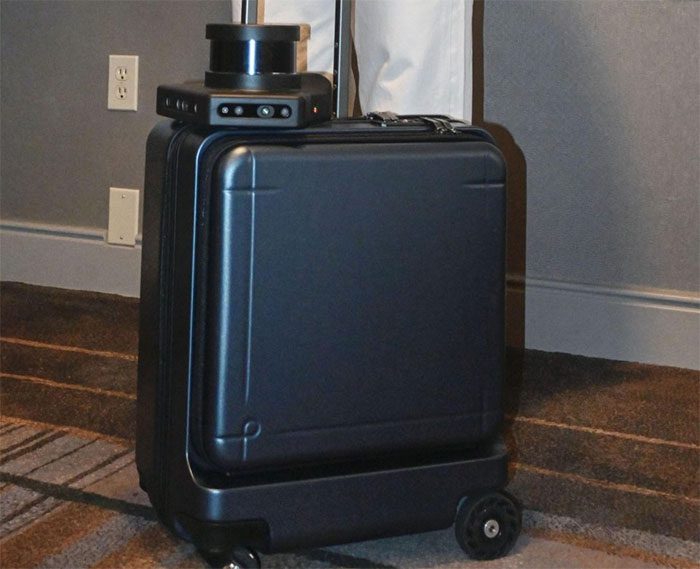 AI Suitcase device.