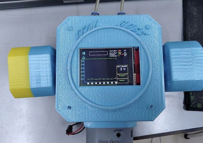 Toxic gas detection device
