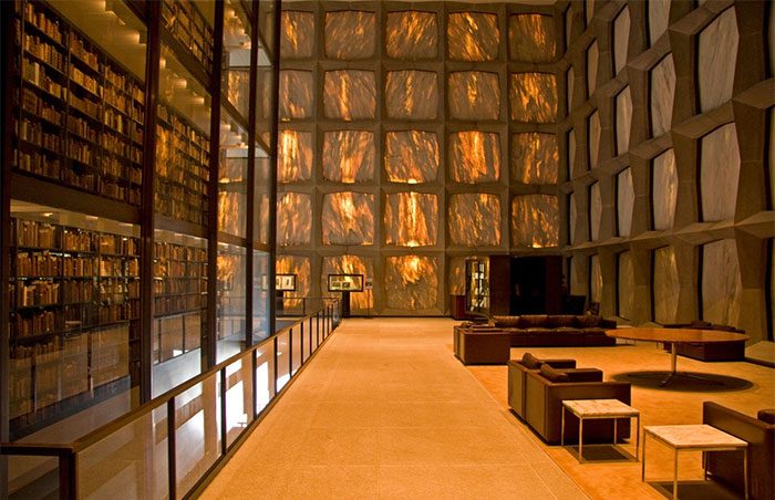 The library serves as a repository of original academic documents