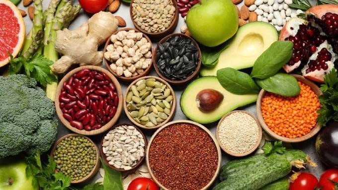 Fiber is abundant in various vegetables, fruits, and nuts.